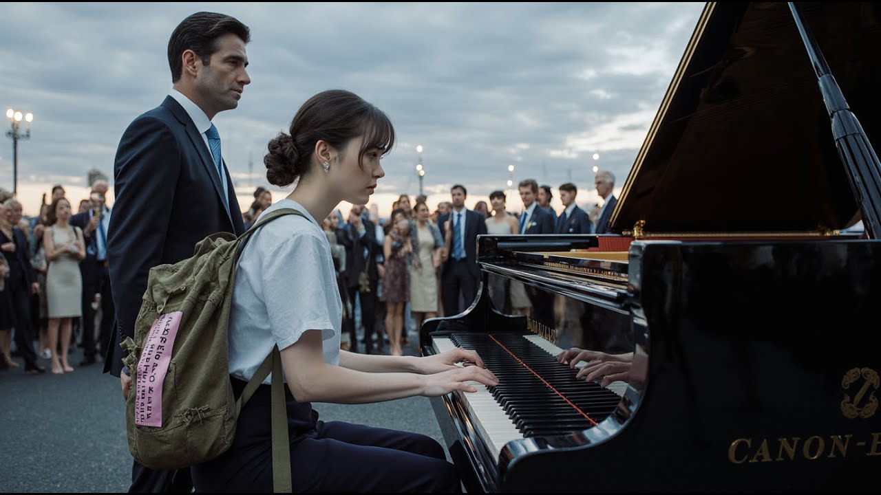 The Billionaire Scoffed at the Homeless Girl: “No Piano, No Food!” — Until Her Talent Shocked All..