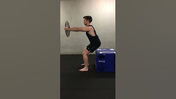 Plate Box Squat