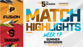 @SeoulInfernal vs @ShanghaiDragons | Summer Showdown Qualifiers Highlights | Week 17 Day 2