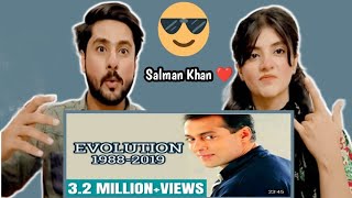 Pakistani Reacts | Salman Khan Evolution (1998-2019)