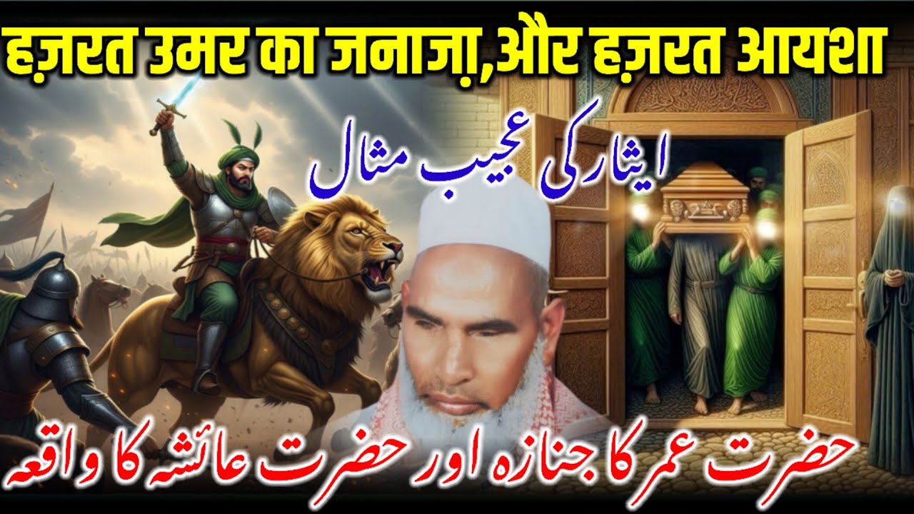 Hazrat Umar Farooq Rz Ki Janaza Aur Hazrat Ayesha / Hazrat Ki Bahaduri / Qari Haneef Multani / Kari
