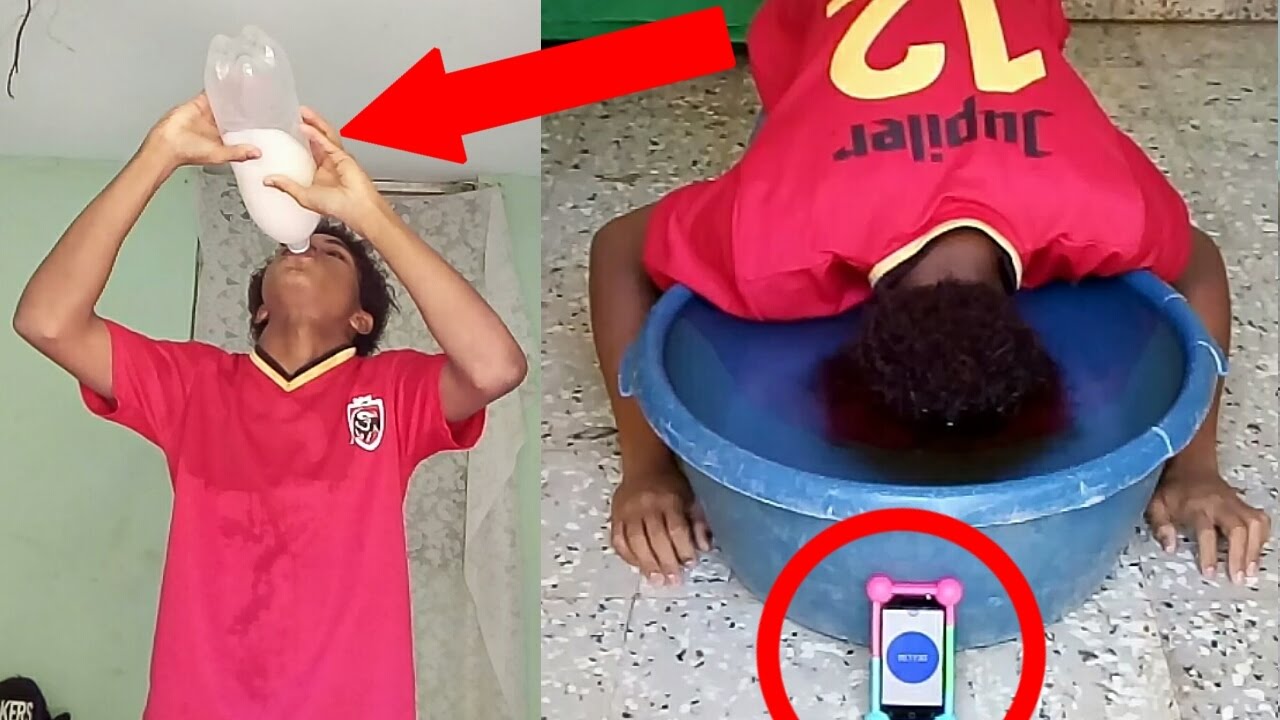 EL RETO MÁS MORTAL DE LA LECHE + VARIOS TIEMPO Bajo El Agua camera iphone 8 plus apk
