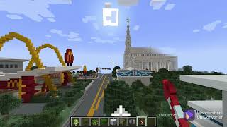 Playing Minecraft Rage Elixir Block City World Season 9 From Sky