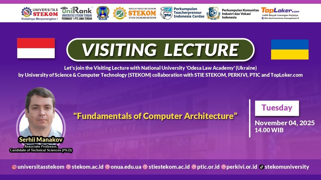 Hguy International VL: Fundamentals of Computer Architecture Day 2 - YouTube