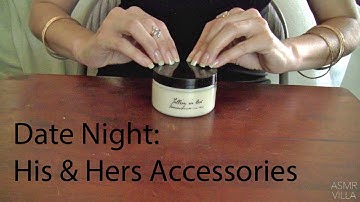 ASMR * Tapping & Scratching * Theme: Date Night * Fast Tapping * No Talking * ASMRVilla