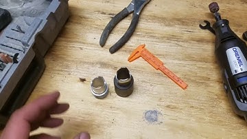 Pressing on a feed neck to an autococker body part 2: The press!