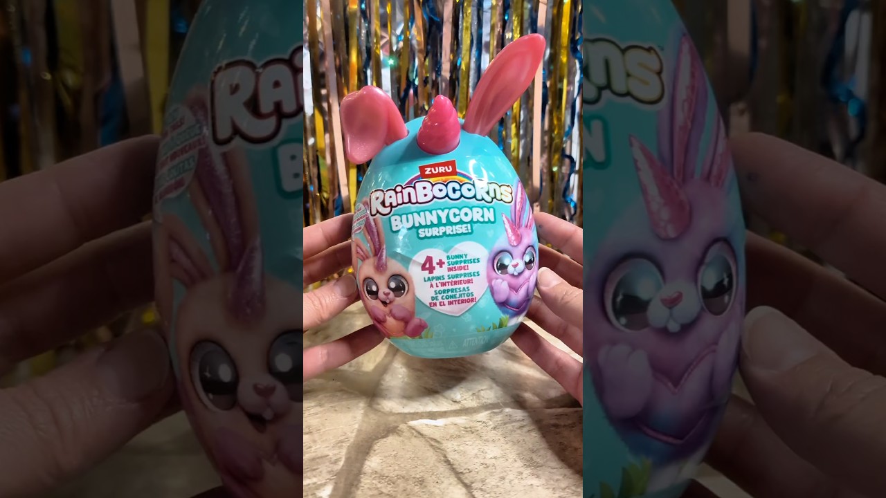 Opening a ZURU RainBocoRns BunnyCorn Surprise! Flopsy 🐰🌈 #toyunboxing #zuru