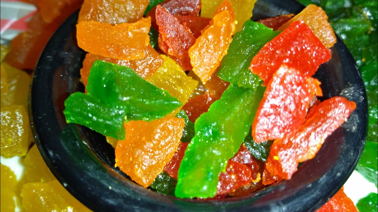 Tutti Frutti - इस रेसिपी को देखने के बाद आप कभी तरबूज के छिलके को नहीं फेंकोगे Homemade Tutti Frutti