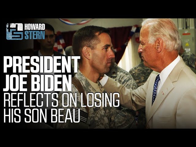 President Joe Biden Opens Up About The Death Of His Son Beau