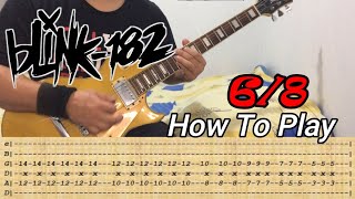 Blink 182 - 68 - Guitar Lesson With Tabs