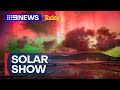 Aurora australis dazzles southern parts of australia  9 news australia