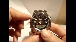 картинка: Настройка стрелок Casio Edifice EFA-112D-1AVEF