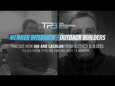 Member Interview - Outback Builder