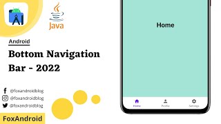 Bottom Navigation Bar - Android Studio | Fragments | Java | 2022 screenshot 2