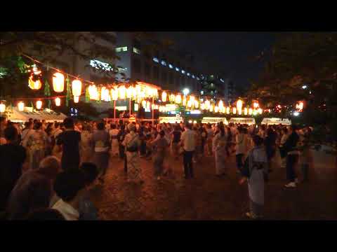 2019年築地川祝橋公園盆踊り㉑　銀座ぶらぶら踊り