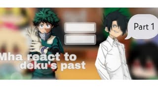 mha react to deku's past// deku as Ray/ mha x Tpn [1/2]