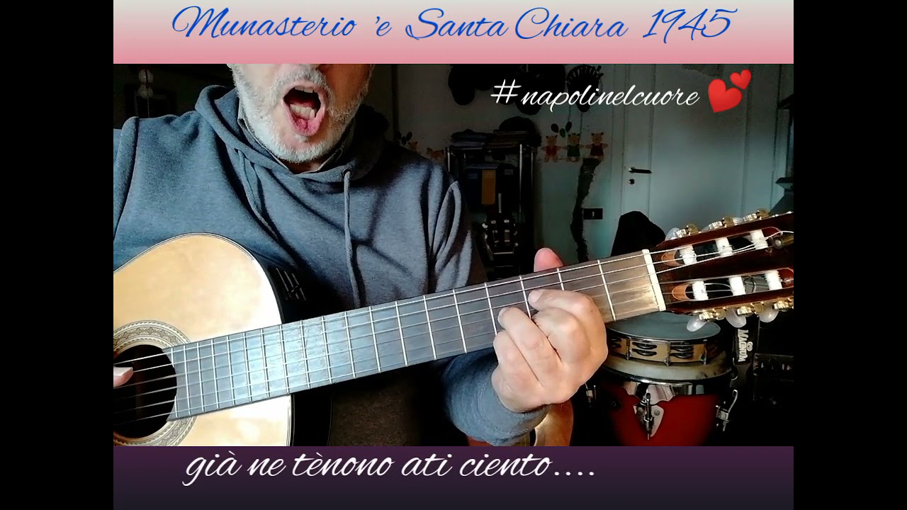 Munasterio 'e Santa Chiara cover Alfonso Calandra