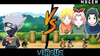 Kakashi Vs Team 7Kid Jus M.u.g.e.n Versus