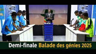Balade des génies 2025- Demi finale : Lycée Blaise Diagne VS Lycée Galandou Diouf