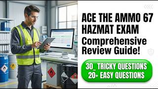 AMMO 67 HAZMAT Exam 2026: The Ultimate Study Guide to Pass