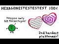 (Plat 2nd hardest!) Hexagonestestestest by Enlightenment - Geometry Dash