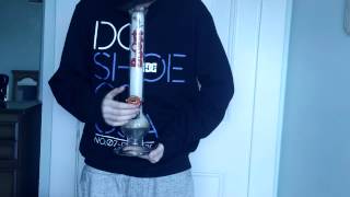Hitting my Boost Bong