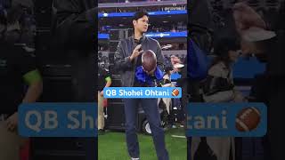 Shohei Ohtani Pulled Up To The Rams-Saints Hame In La Via Nflonprime