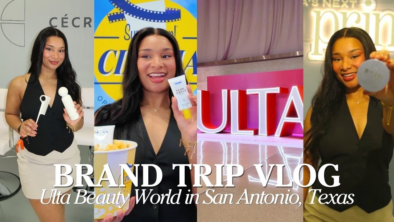 BRAND TRIP VLOG ♡ (ulta beauty world, san antonio, travel vlog) | Tanea Marie