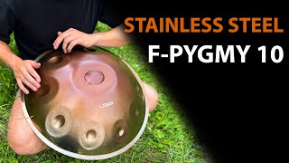 Stainless Steel Handpan F-Pygmy 10 I Lidah Handpan