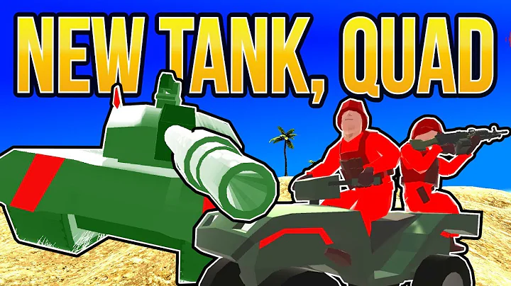 RAVENFIELD NEW TANK FLIP NEW QUAD NEW VEHICLE PHYSICS | Ravenfield Early Access 6 Beta Gameplay