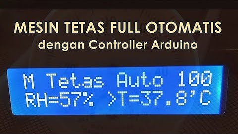 Tutorial Lengkap Mesin Tetas Full Otomatis dengan MCU Arduino dan sensor DHT22 sistem Turner Geser