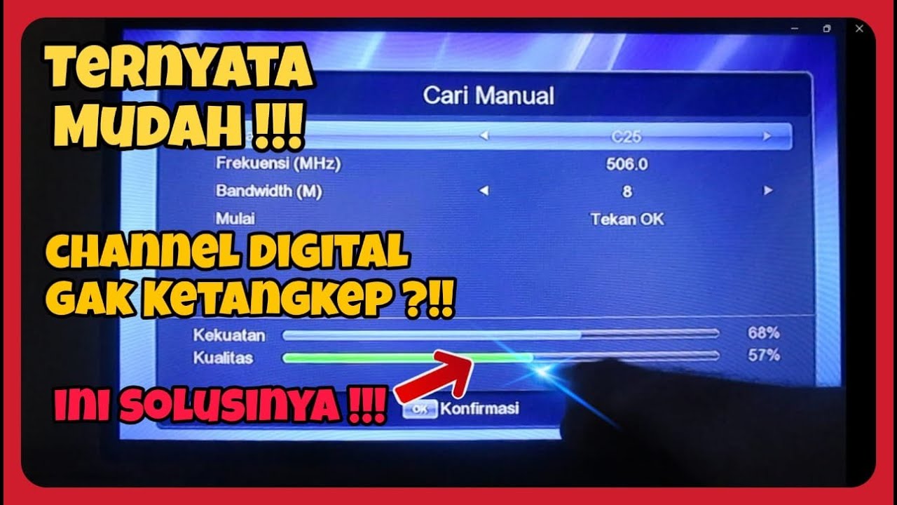 Cara Mengatasi Channel Digital yang tidak Ketangkap STB Digital TV ...