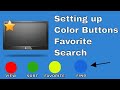 STB Emulator on Firestick setup color buttons / Favorite / Search image