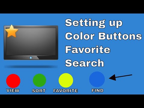 STB Emulator on Firestick setup color buttons / Favorite / Search