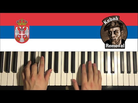 Remove Kebab - Serbia Strong (Piano Tutorial Lesson)