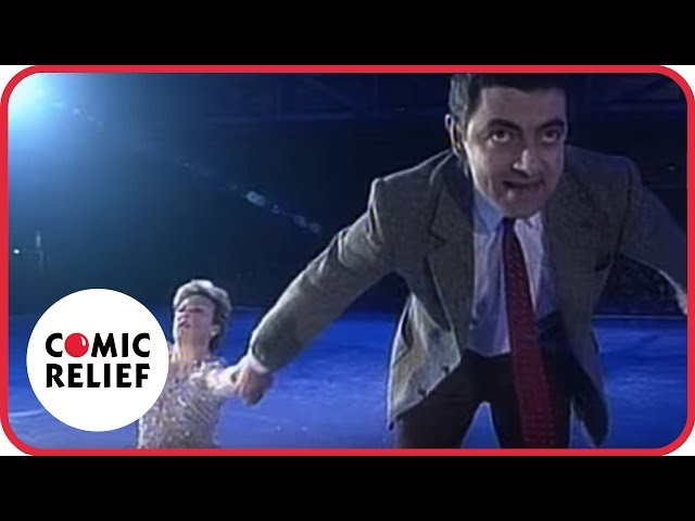 Mr Bean in 'Torvill and Bean' | Comic Relief class=