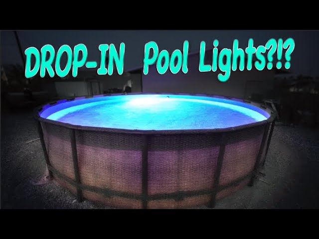 Submersible LED Lights Clearance, Waterproof Pool Lights Hot Tub