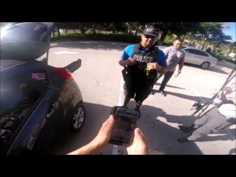 floridacarry.org:-"line-in-the-sand"-more-police-harassment-from-south-pointe-pier-in-miami-beach