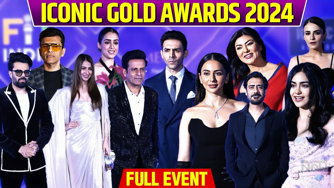 Iconic Gold Awards 2024 FULL Red Carpet Event | A Star-Studded Night | Sitaron Ka Jalwa | UNCUT