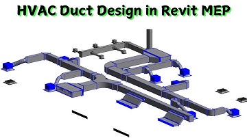 HVAC Duct Design in Revit MEP | #hvac #revit #mep #revitmep