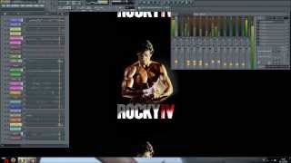 Rocky IV - Training Montage Cover (Mastertronic)