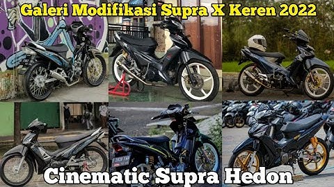 Galeri Modifikasi Supra X 125 / Kumpulan Modifikasi Honda Supra X 125 Keren 2022 Part4