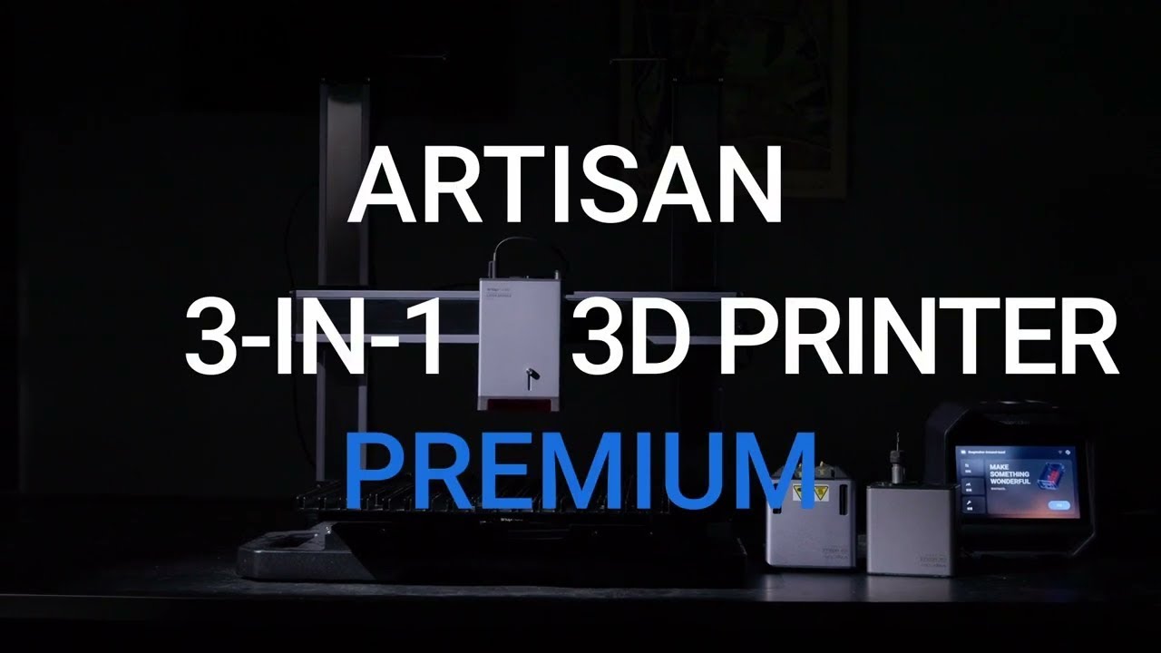 Imprimante 3D A350T Bundle - 3 En 1 : Impression 3D / Gravure Laser / CNC - Grand Format 320*350