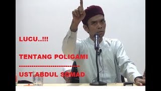 Ceramah LUCU.!!!.tentang poligami.Ust.Abdul Somad.