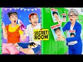 I Built A Secret Room To Hide From My Teacher! | Baby Doll Channel