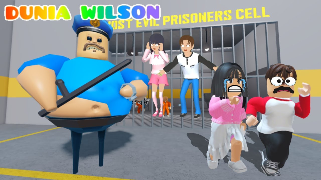 Yuta Mio Kabur Dari Penjara Barry Dikejar Koki Jahat Dilempari Telur Busuk 🤣😅 ROBLOX