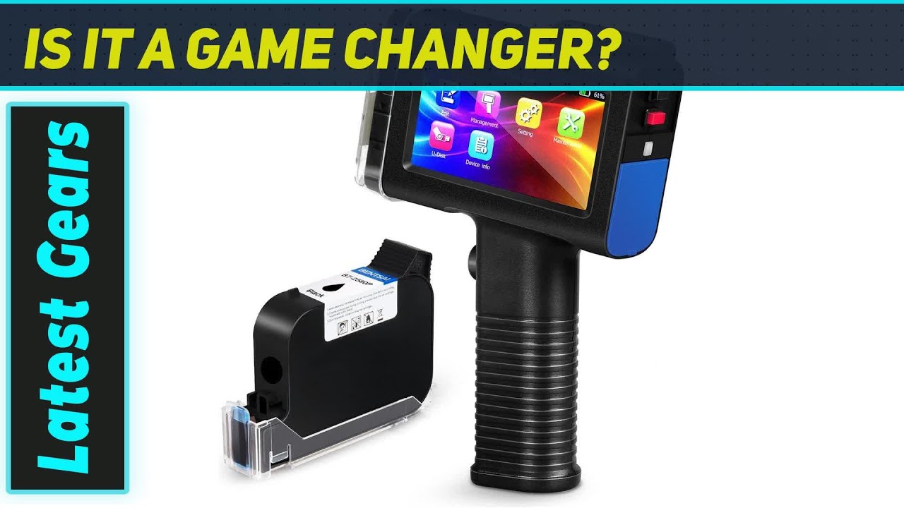 BENTSAI BT-HH6105B2: The Ultimate Handheld Inkjet Printer? - YouTube