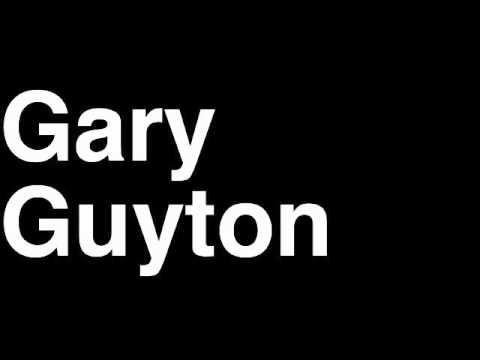 Learn the proper way to say and pronounce the name Gary Guyton football player for the NFL New England Patriots in English. NFL Football Touchdown TD Tackle Hit Yard Run Interception Sack Throw Fight. Pronounce and say English words correctly. English and American pronunciation.