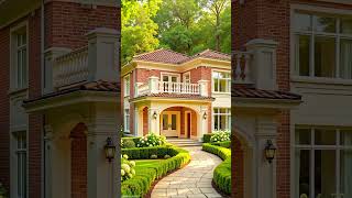 Step Inside This Beautiful Brick House Surrounded by Nature #housedesign #architecture #homedecor