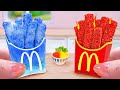 CHEETOS or TAKIS 🔥 I Made McDonald's French Fries Better in Tiny Kitchen 🍟 Tina Mini Cooking